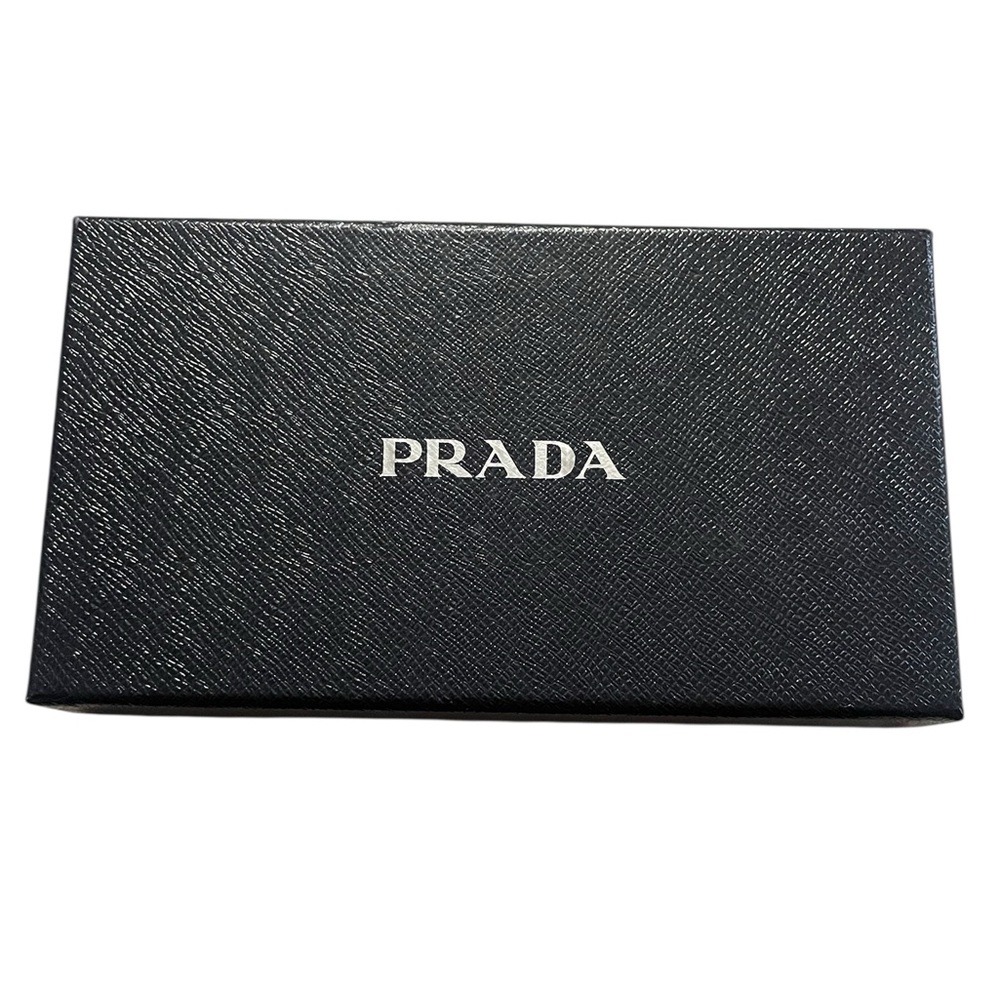RARE Edition Prada Saffiano Metal Leather Continental Wallet w/ COA & Boxing - Picture 3 of 16